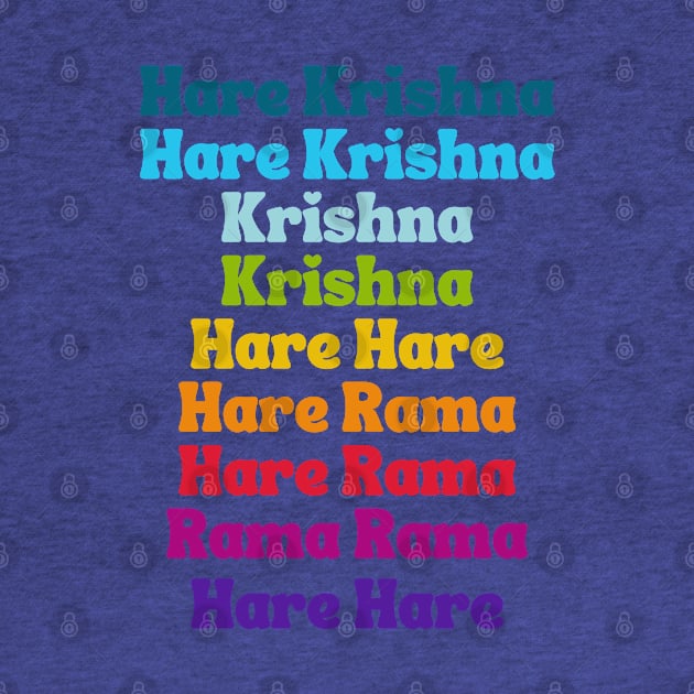 Hare Krishna Hare Krishna Chant by karenpaytonart